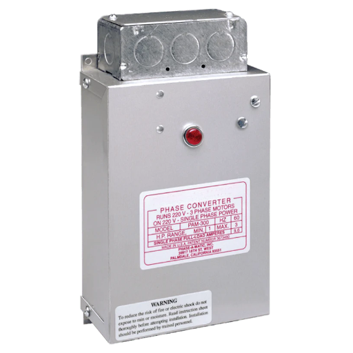 Heavy Duty Static Phase Converters